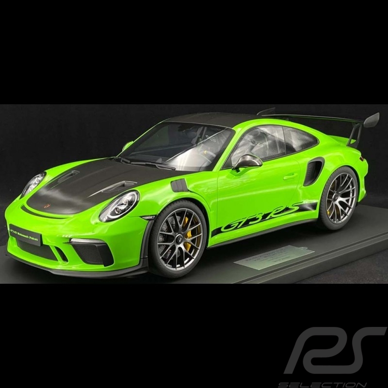 Porsche 911 GT3 RS type 991 2018 vert lézard 1/8 Minichamps 800641000 Porsche 911 GT3 RS type 991 2018 vert lézard 1/8 Minichamps 800641000