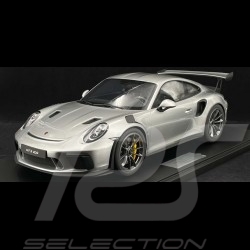 Porsche 911 GT3 RS type 991 2018 GT silver 1/8 Minichamps 800640001