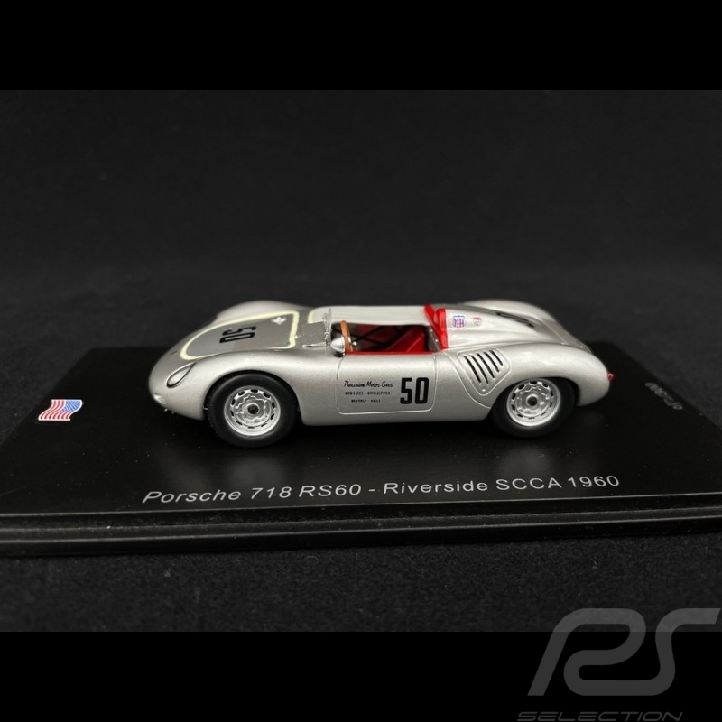 Porsche 718 RS60 n° 50 Riverside SCCA 1960 1/43 Spark US113 Porsche 718 RS60 n° 50 Riverside SCCA 1960 1/43 Spark US113
