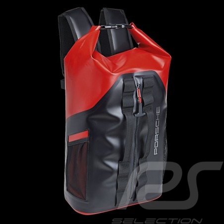 Sac marin Porsche Active Sac à dos étanche et résistant Noir / Rouge WAP0350040MACB backpack ruscsack seesack duffle bag