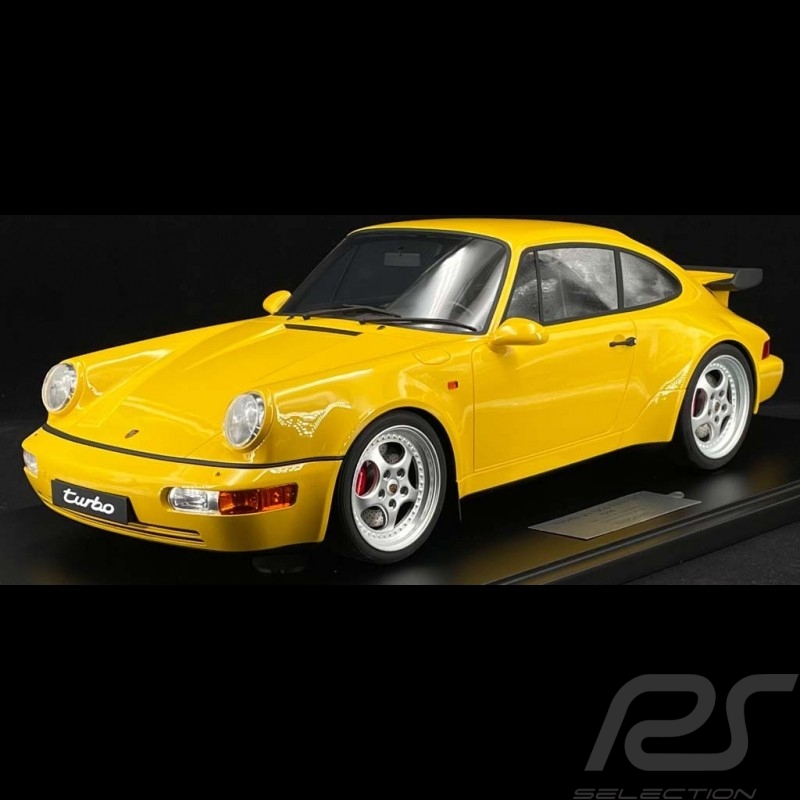Porsche 911 Turbo 3.6 type 964 1994 speed gelb 1/8 Minichamps 800666001
