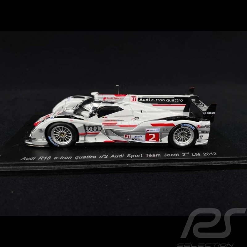 Audi R18 e-Tron Quattro n° 2 Audi Sport Team Joest Le Mans 2012 1/43 Spark S3701