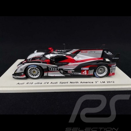 Audi R18 Ultra n° 4 Audi Sport North America Le Mans 2012 1/43 Spark S3703