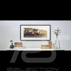 Poster Ferrari 250 GTO Bleu Targa Florio 1964 Edition Limitée