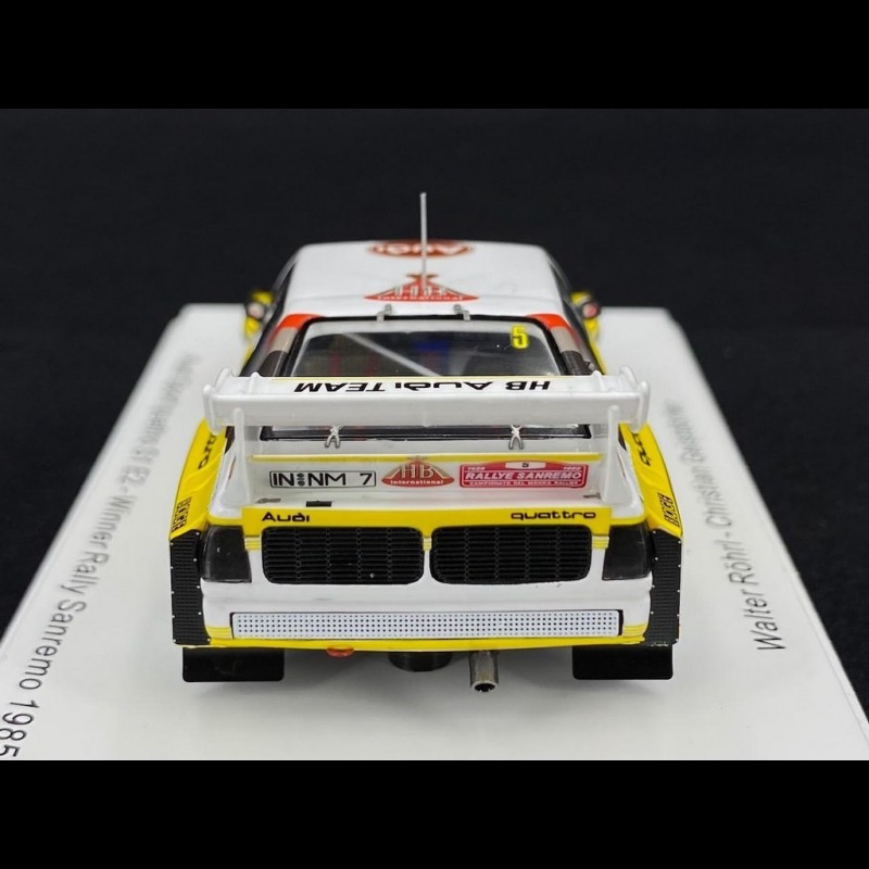 Audi Sport Quattro S1 Evo 2 n° 5 Winner Rallye San Remo 1985 1/43