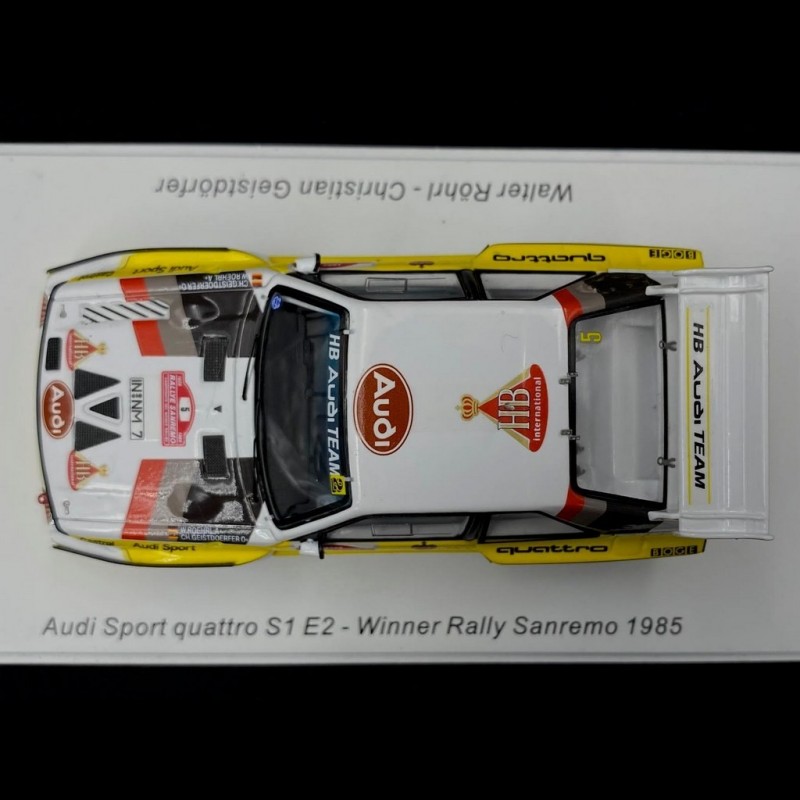AUDI Quattro E2 Rallye San Remo 1985 (1/43) - a photo on