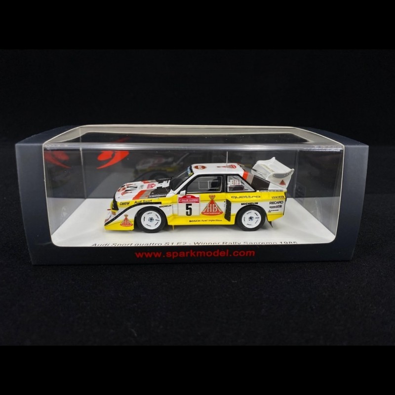 Audi Sport Quattro S1 Evo 2 n° 5 Winner Rallye San Remo 1985 1/43