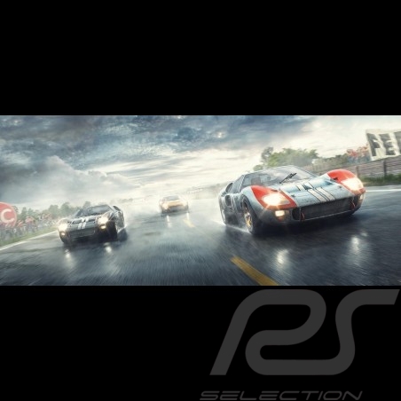 Poster Ferrari 250 GTO Bleu Targa Florio 1964 Edition Limitée
