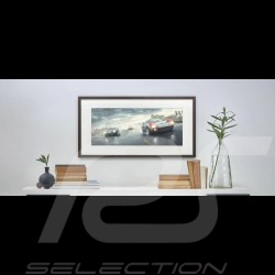 Poster Ferrari 250 GTO Bleu Targa Florio 1964 Edition Limitée