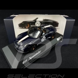 Porsche 911 Speedster type 991 Bleu mer 1/43 Spark WAXL2000007