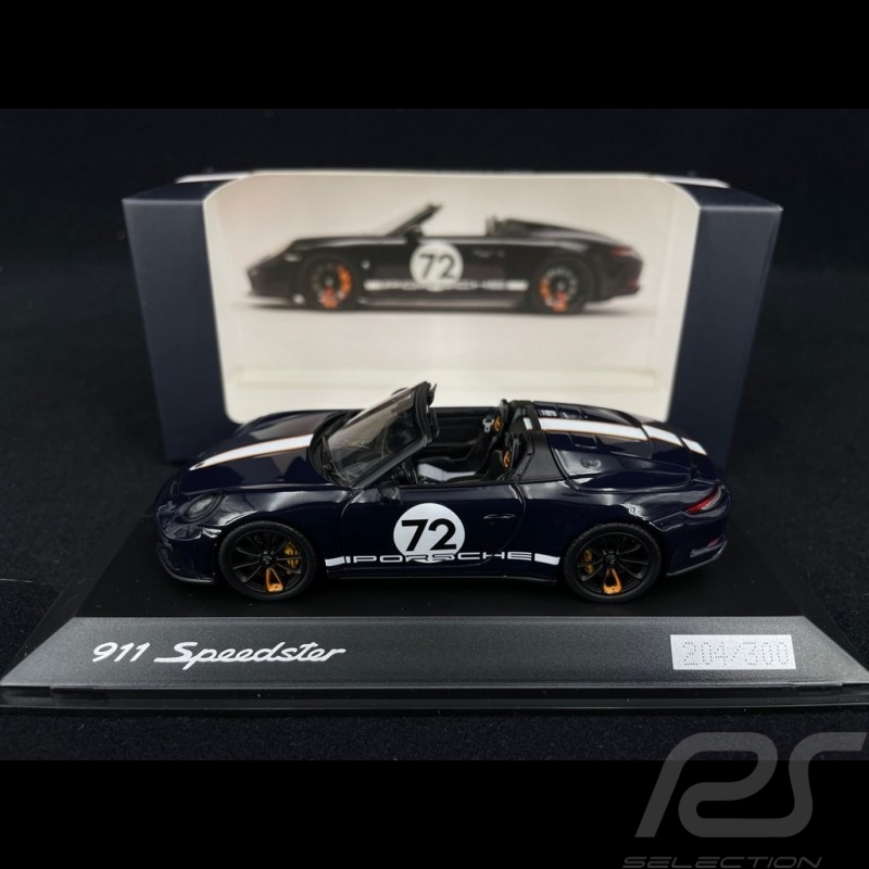 Porsche 911 Speedster type 991 Meerblau 1/43 Spark WAXL2000007