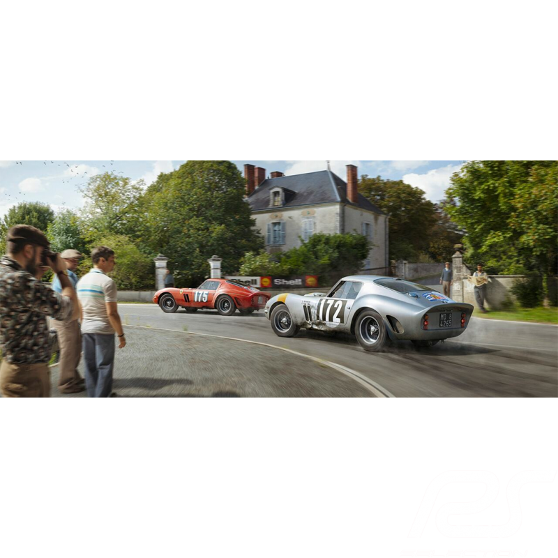 Poster Ferrari 250 GTO Bleu Targa Florio 1964 Edition Limitée