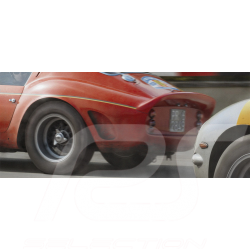 Poster Ferrari 250 GTO Bleu Targa Florio 1964 Edition Limitée