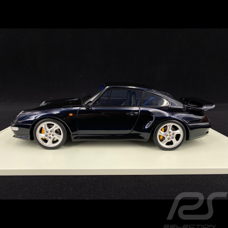 Porsche 993 Turbo S 1997 Nachtblau 1/18 Spark 18S469