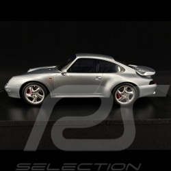 Porsche 911 type 993 Turbo 1997 Silver 1/18 Spark 18S468