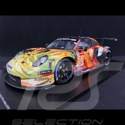 Porsche 911 RSR type 991 Winner 24H Le Mans 2019 n° 56 Team Project One 1/12 Spark 12S019