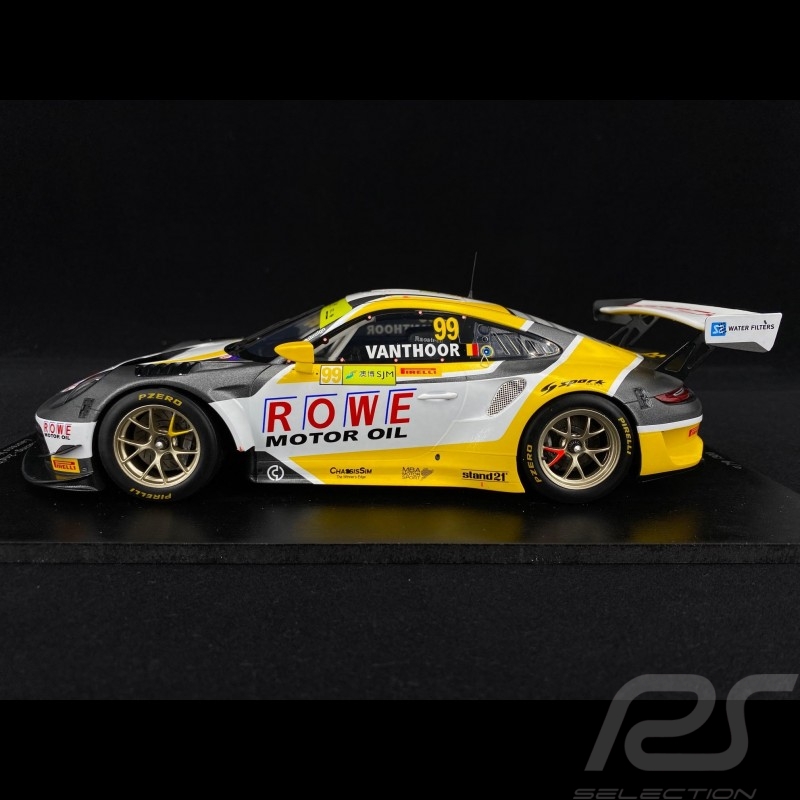 Porsche 911 GT3 R n° 99 ROWE Racing 2nd FIA GT World Cup Macau 2019 1/18 Spark 18SA023