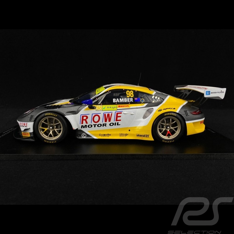Porsche 911 GT3 R n° 98 ROWE Racing 3. FIA GT World Cup Macau 2019 1/18 Spark 18SA024