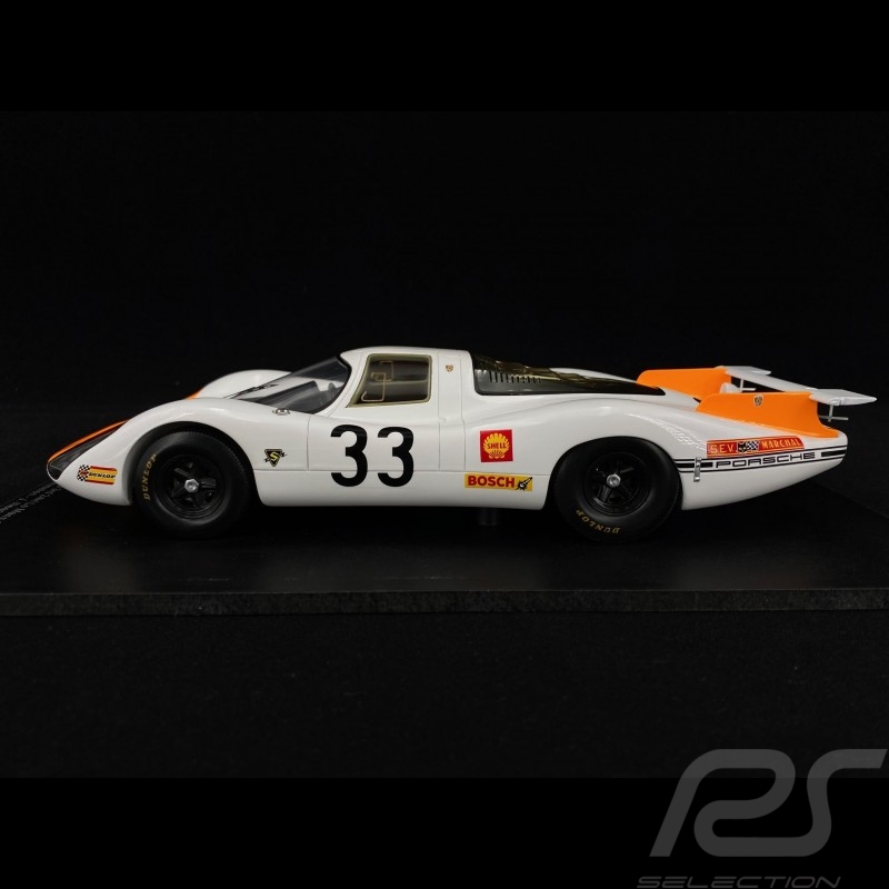 Porsche 908/8 n° 33 3ème 24H Le Mans 1968 1/18 Spark 18S518