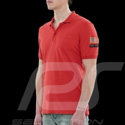 Steve McQueen Polo shirt US Star & Stripes Red - Men