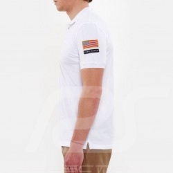 Steve McQueen Polo shirt US Star & Stripes White - Men