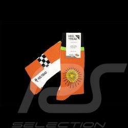Chaussettes Jägermeister orange / vert / noir - mixte - Pointure 41/46