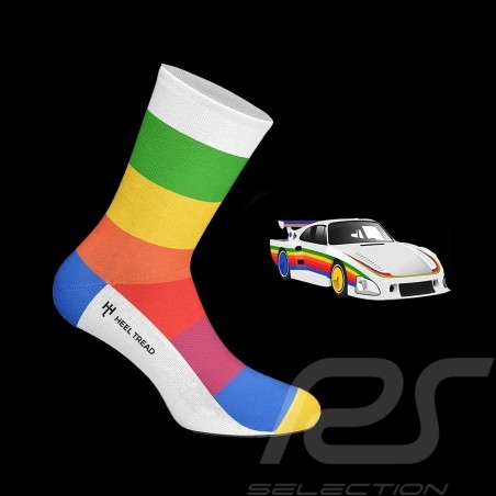 Chaussettes Jägermeister orange / vert / noir - mixte - Pointure 41/46