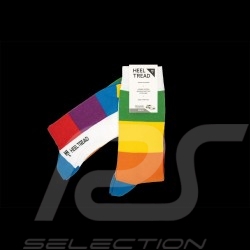 Chaussettes Jägermeister orange / vert / noir - mixte - Pointure 41/46