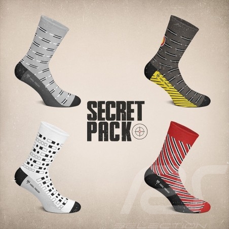 4 pairs 007 Socks Boxset - Unisex