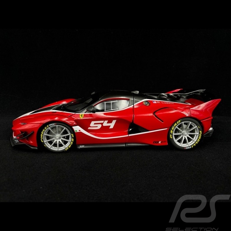 Ferrari FXX-K n° 54 rouge 1/18 Bburago 16908R