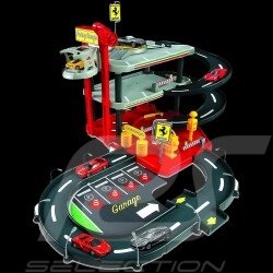 Garage & Parking Ferrari avec 2 voitures 1/43 Bburago 31204