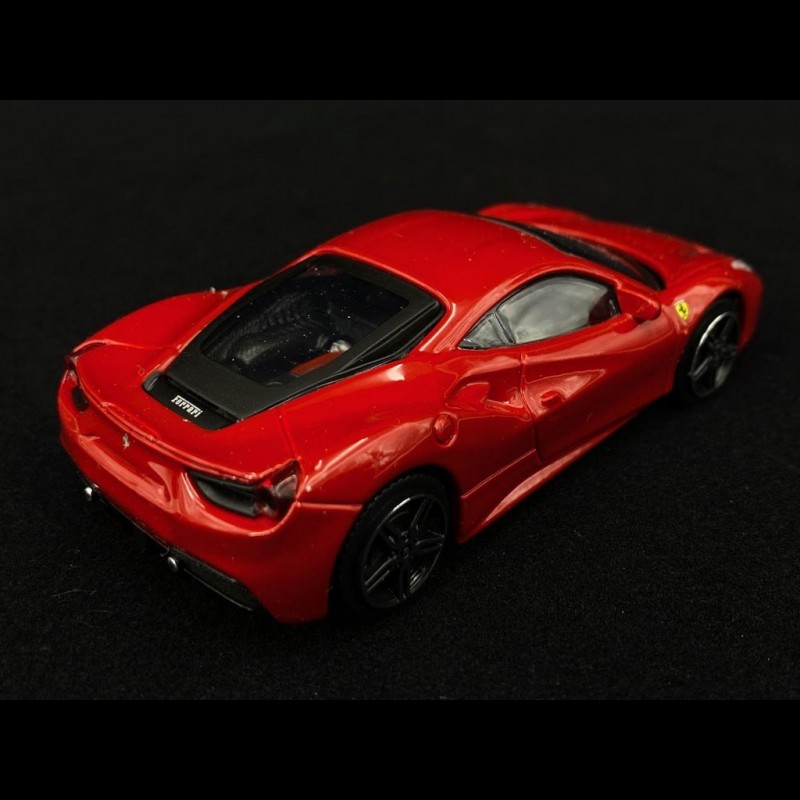 Bburago Ferrari 488 GTB red scale 1:43