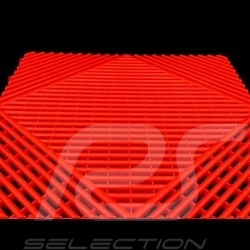 Garagenplatten Farbe Rot RAL3020 - 15 Jahre Garantie - Satz mit 6 Platten von 40 x 40 cm