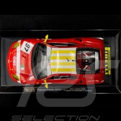 Ferrari Racing F430 GT2 n° 97 24h Le Mans 2008 1/43 Bburago 36303