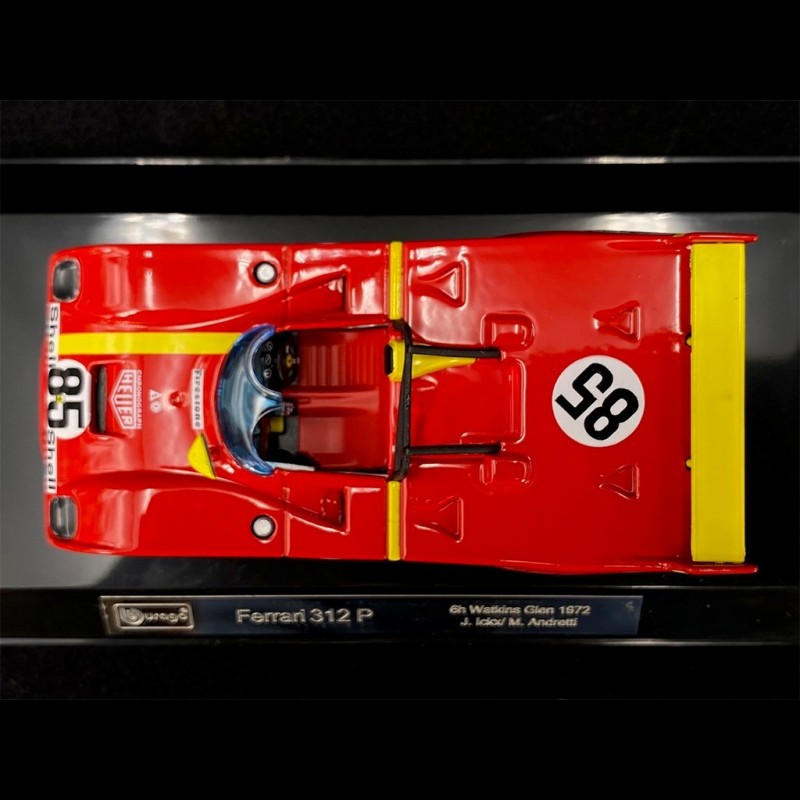 Ferrari 312P n° 85 Winner 6h of Watkins Glen 1972 1/43 Bburago 36302