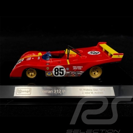 Ferrari 312P n° 85 Vainqueur 6h de Watkins Glen 1972 1/43 Bburago 36302