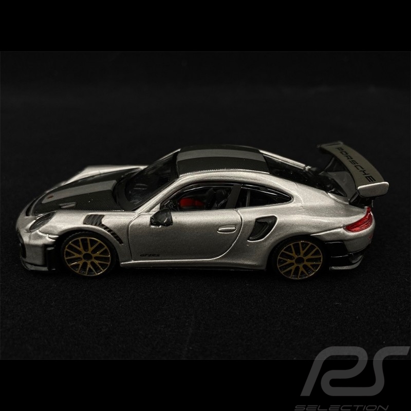 Porsche 911 GT2 RS Type 991 Street Fire 2018 Silver 1/43 Bburago 30388 ...