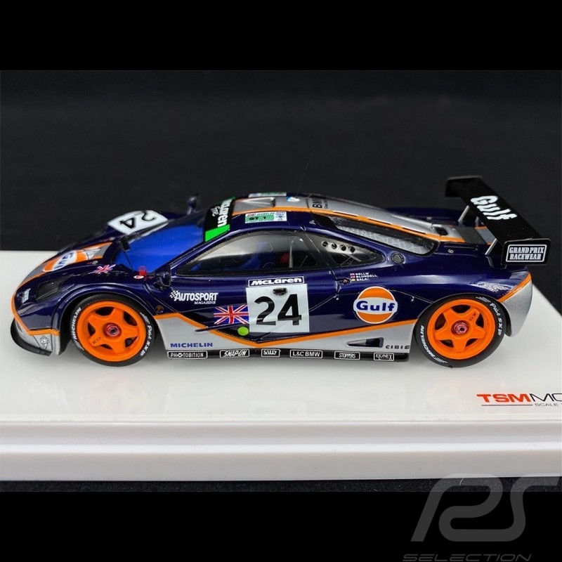 McLaren F1 GTR n° 24 Gulf Racing 24H Le Mans 1995 1/43 True Scale TSM124336
