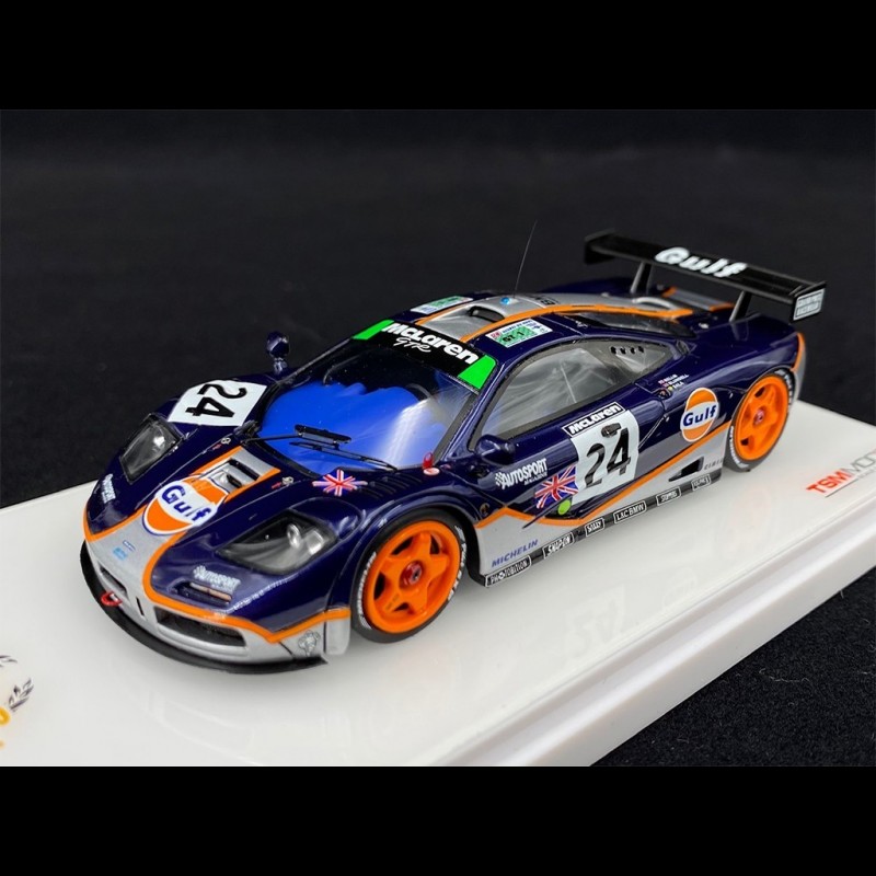 McLaren F1 GTR n° 24 Gulf Racing 24H Le Mans 1995 1/43 True Scale TSM124336