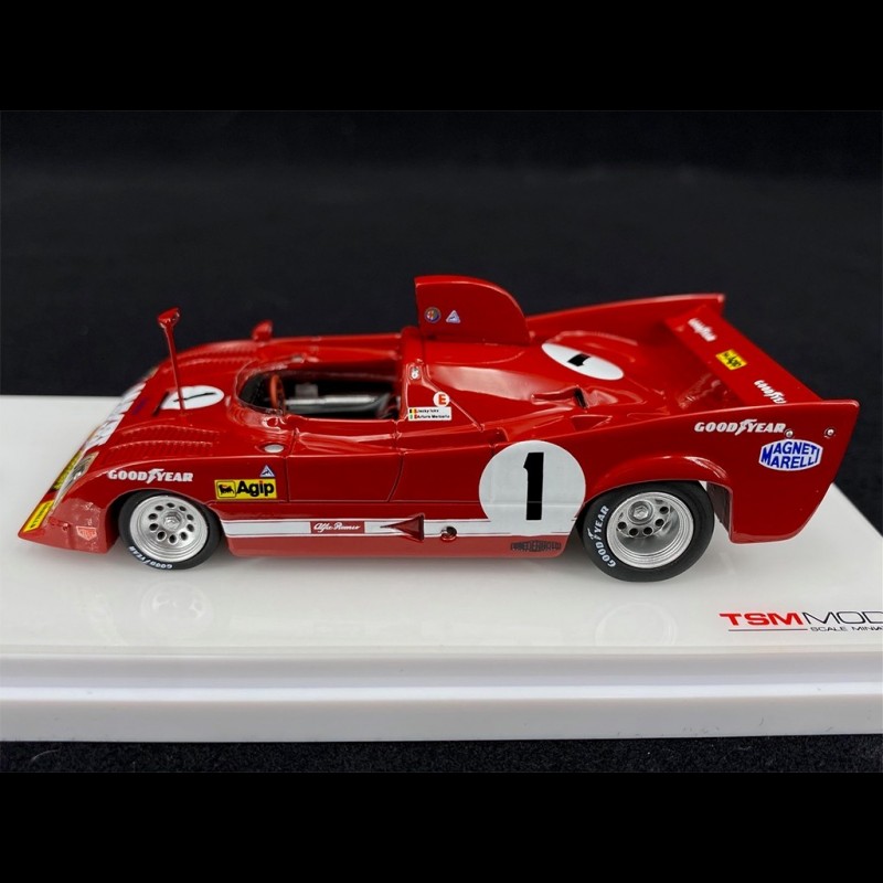 Alfa Romeo T33 TT 12 n° 1 1000 km Spa 1975 1/43 True Scale TSM164309