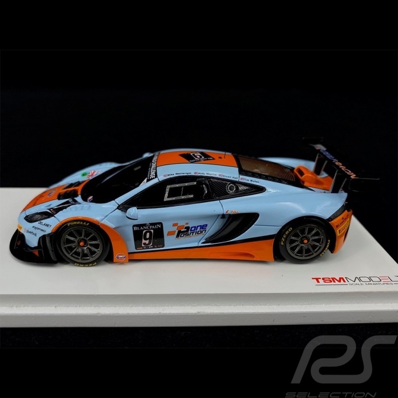 McLaren MP4-12C GT3 Gulf Racing n° 9 24H Spa 2013 1/43 True Scale TSM144337