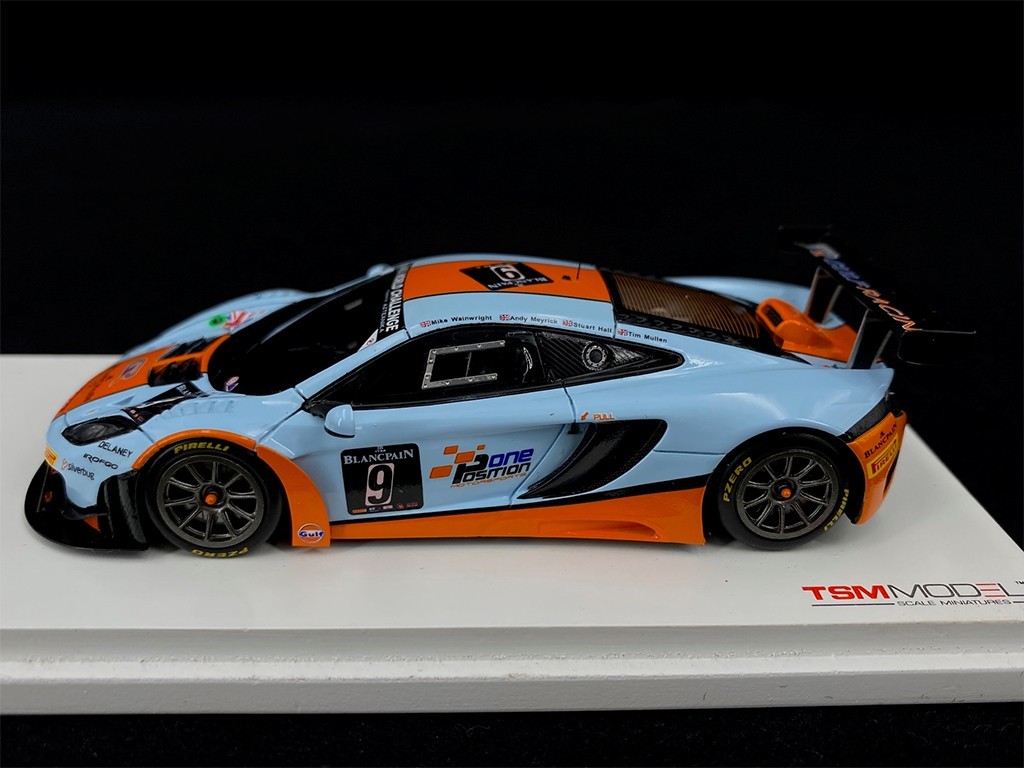 Mclaren Mp4 12c Gt3 Gulf Racing N 9 24h Spa 2013 1 43 True Scale Tsm144337 Selection Rs