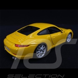 Porsche 911 Type 997 Carrera S Yellow 1/24 Bburago 21065