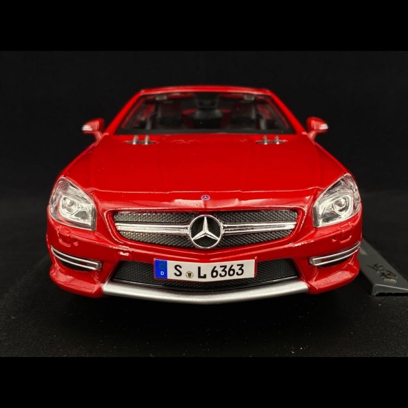 Mercedes-Benz SL 63 AMG 2012 Red 1/18 Maisto 36199