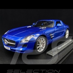 Mercedes-Benz SLS AMG Gullwing Blue 1/18 Maisto M36196