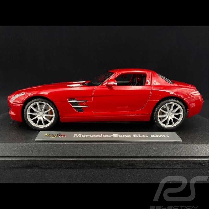 Mercedes-Benz SLS AMG Gullwing Rot 1/18 Maisto M36196
