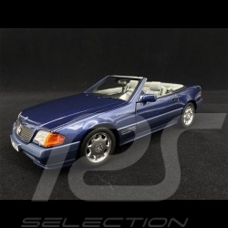 Blue metallic  1/18 NOREV 183717 Mercedes Benz 500 SL 1989 