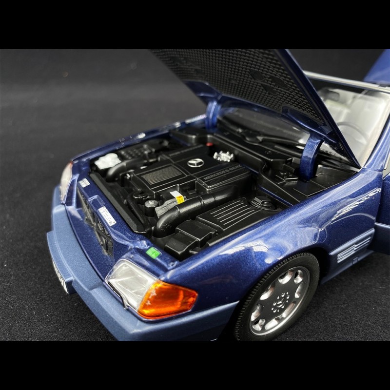 Mercedes 500 SL De 1989 – Miniature Norev échelle 1/18 – Vert Métallisé – 200 Pièces