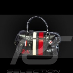 Très Grand Sac Cuir 24h Le Mans - Noir