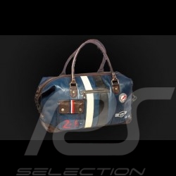 Très Grand Sac Cuir 24h Le Mans - Noir